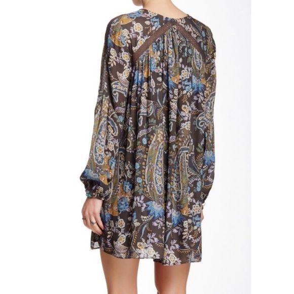 Free People Rain or Shine Paisley Dress - Picture 7 of 7